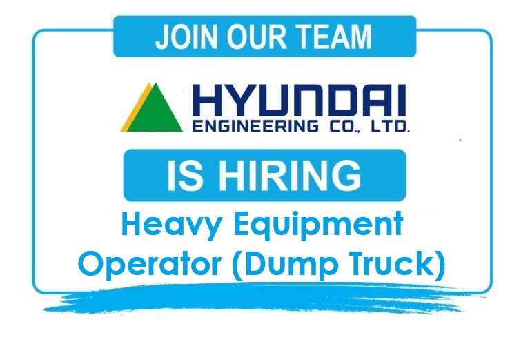 Heavy Equipment Operator (Dump Truck)